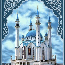 Оригинал схемы вышивки «мечеть» (№2377091)