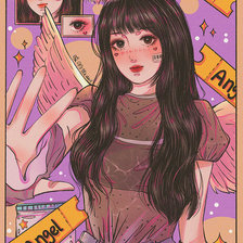 Схема вышивки «Angle (large)»