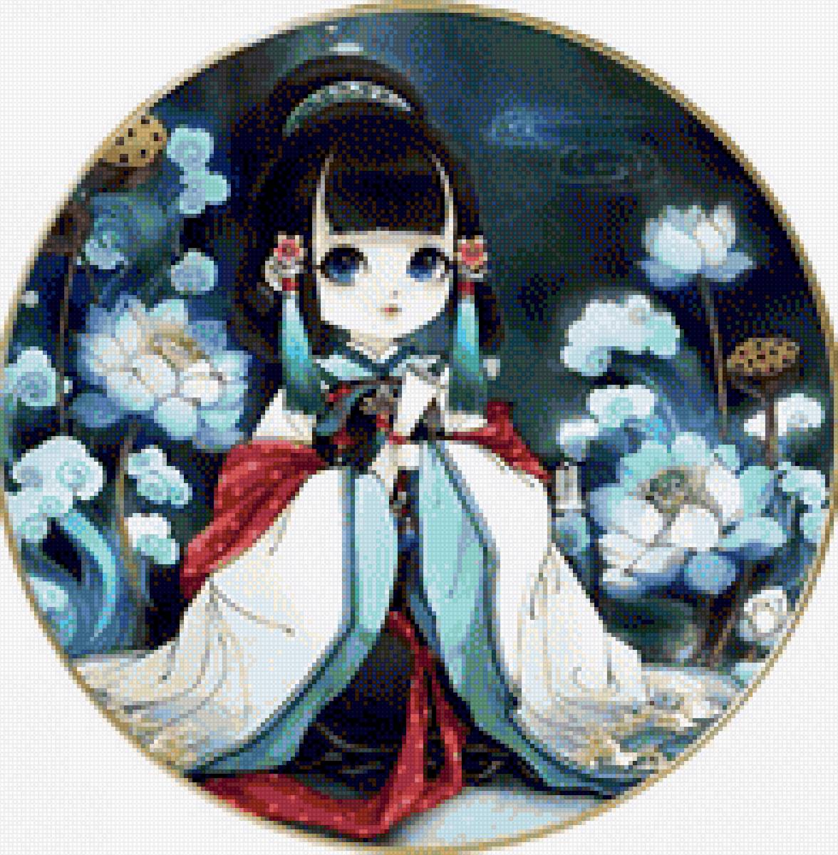 Búp bê sen cổ - búp bê - предпросмотр