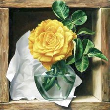 Оригинал схемы вышивки «альберт вильямс желтые розы» (№2377939)