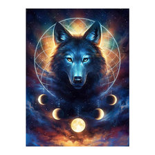 Оригинал схемы вышивки «Волк» (№2378406)