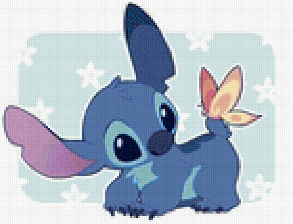 Стич - лило и стич, стич - предпросмотр