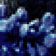 Предпросмотр схемы вышивки «анемона синяя» (№2378845)