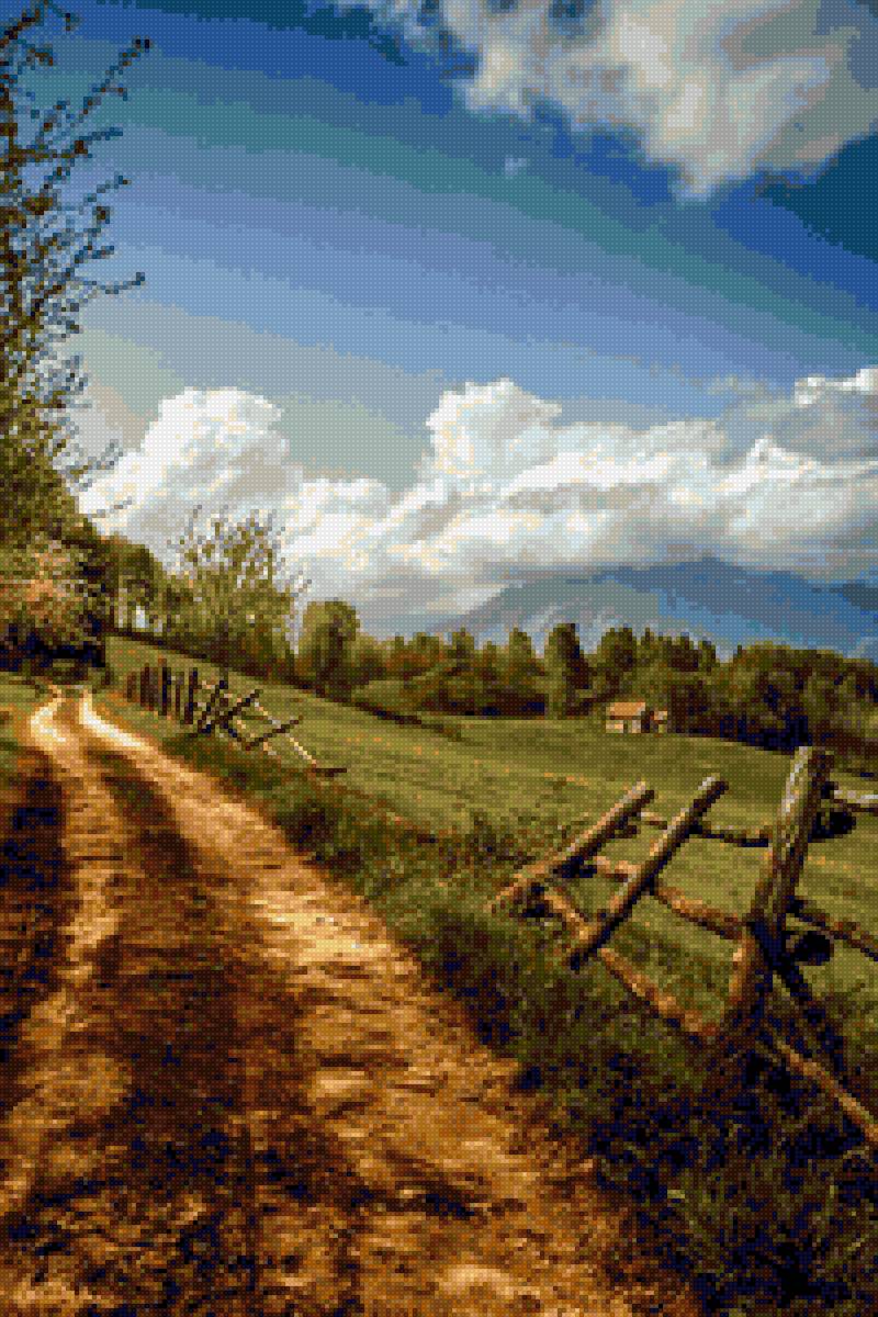 Sunset - paisage - предпросмотр