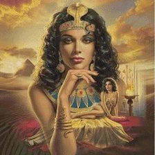 Схема вышивки «Cleopatra»