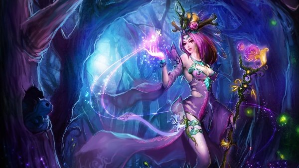 league of legends серафима - фэнтези - оригинал
