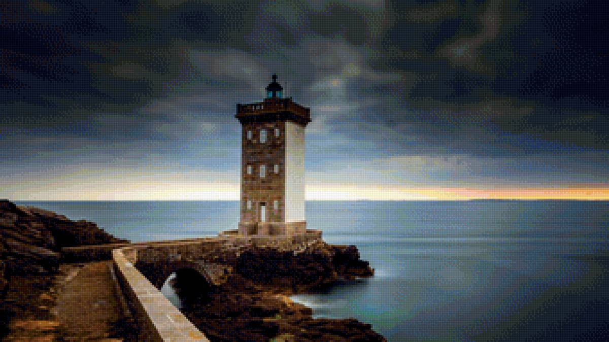 маяк керморван - набережная, маяк, море - предпросмотр