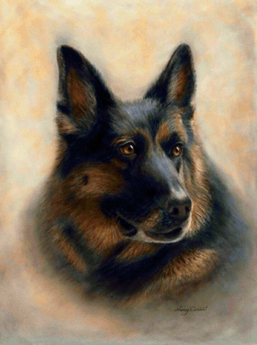 Овчарка. Ненси Конарт - художники - предпросмотр