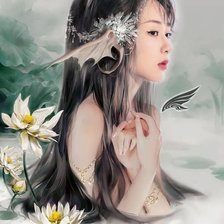 Схема вышивки «Yang Zi como Hada»