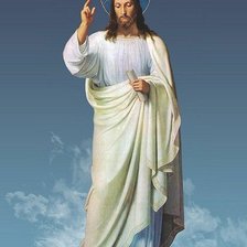 Схема вышивки «Иисус Христос»