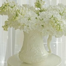Оригинал схемы вышивки «Нежные цветы в вазе» (№2383432)