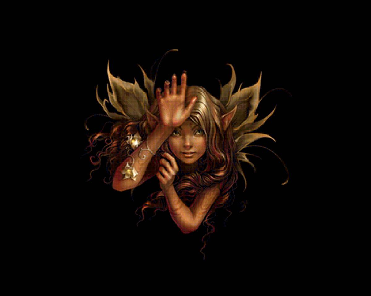 Эльф - эльфы, девушка, фэнтези - предпросмотр