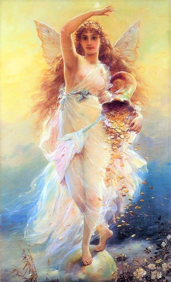 Hans Zatzka - Fortune - hans zatzka fortune painting - оригинал