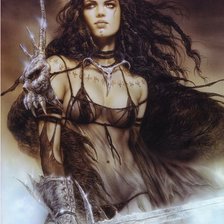 Схема вышивки «Мифический меч.»