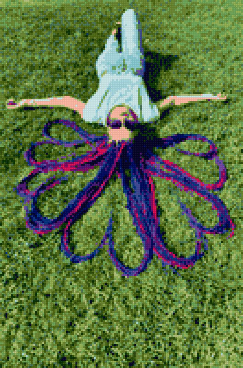 Евгения3 - тело красота трава косы - предпросмотр