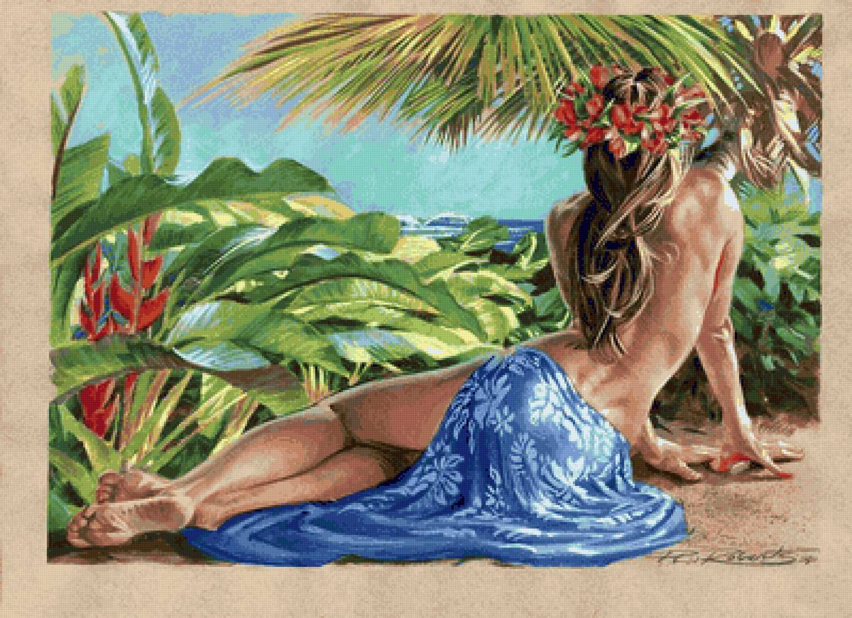 chica 2 - paisaje - предпросмотр