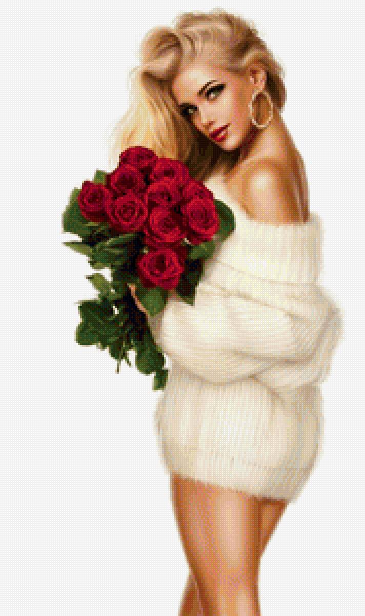 Красивая - девушка, красота, блондинка - предпросмотр