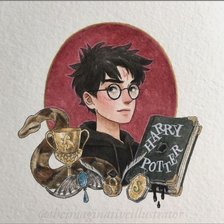 Схема вышивки «Гарри Поттер»