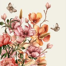 Оригинал схемы вышивки «цветы» (№2385926)