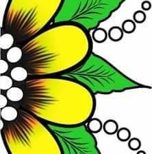 Схема вышивки «Flores»