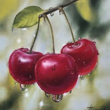 Схема вышивки «Вишня»