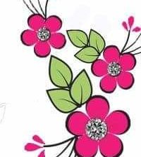 Схема вышивки «Flores»