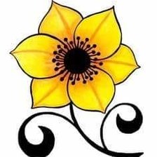 Схема вышивки «Flor»