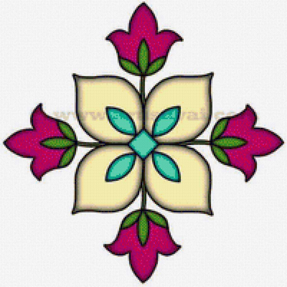 Flores - mariposas - предпросмотр