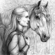 Схема вышивки «Ельф»