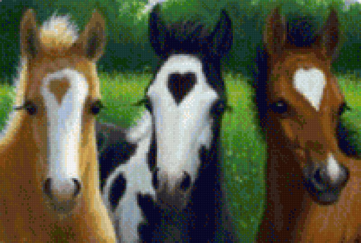 Жеребята - лошади, миф - предпросмотр