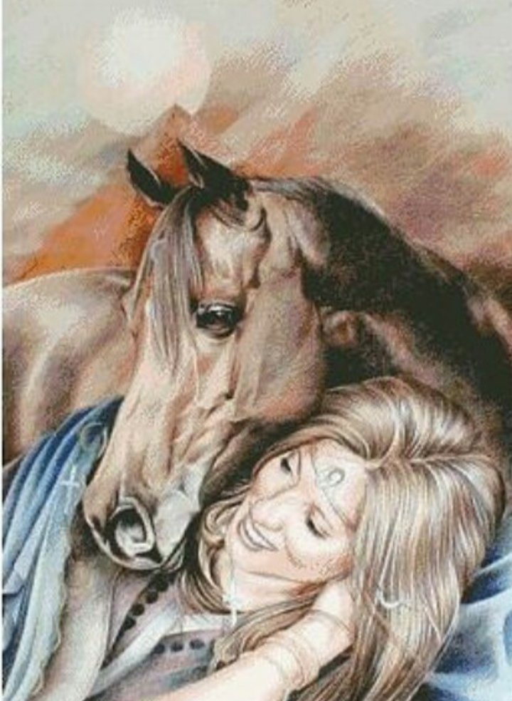 Девушка - миф, лошади - оригинал