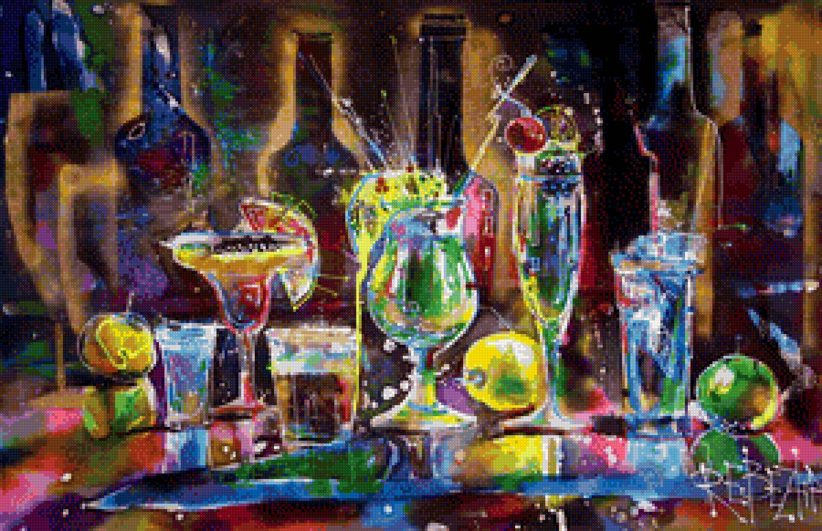 Коктейли - бар, коктейли - предпросмотр