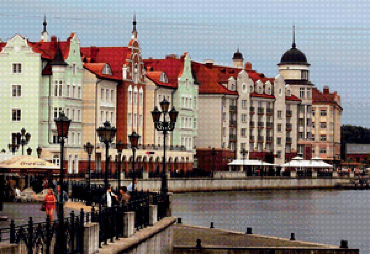 Кадининград - архитектура, калининград, рыбная деревня, кенигсберг, город - предпросмотр