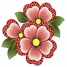 Схема вышивки «Flores»