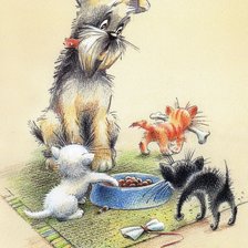 Схема вышивки «За старшего»