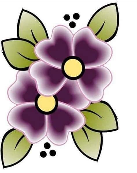 Flores - mariposash - оригинал