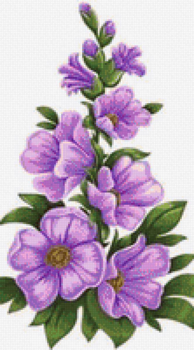 Flores - mariposas - предпросмотр