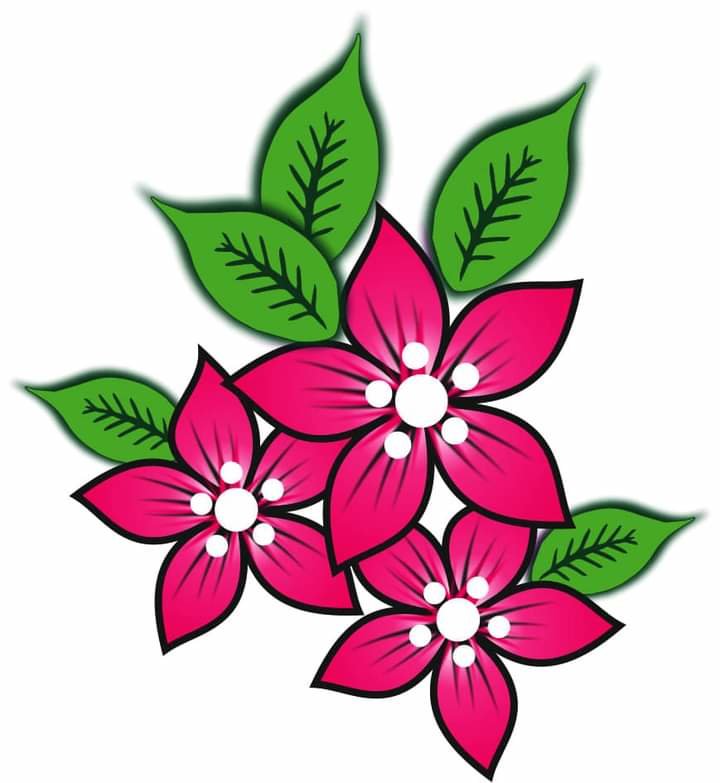 Flores - mariposas - оригинал