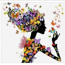 Схема вышивки «Flores»