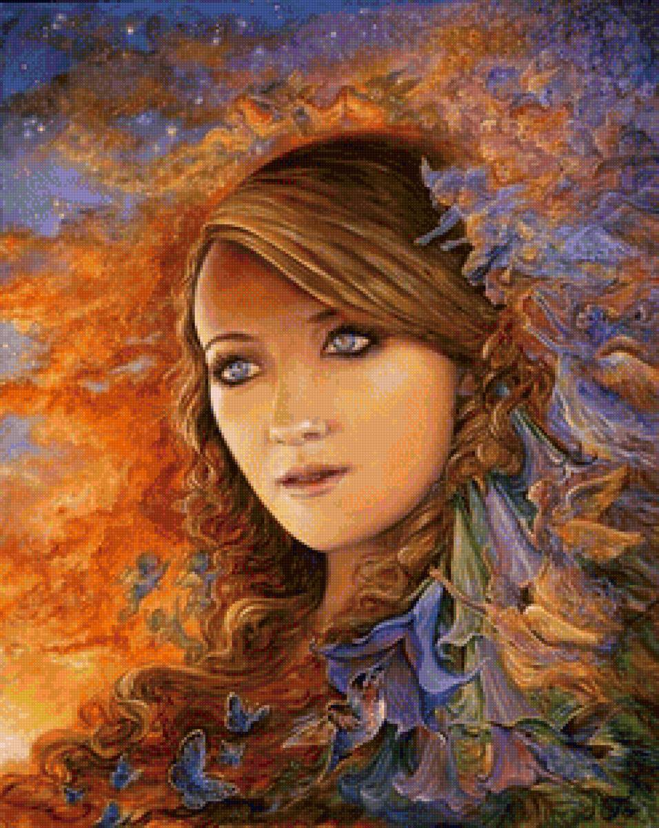 Картины Жозефина Уолл - картина, живопись, девушка - предпросмотр