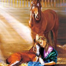 Схема вышивки «Друзья»