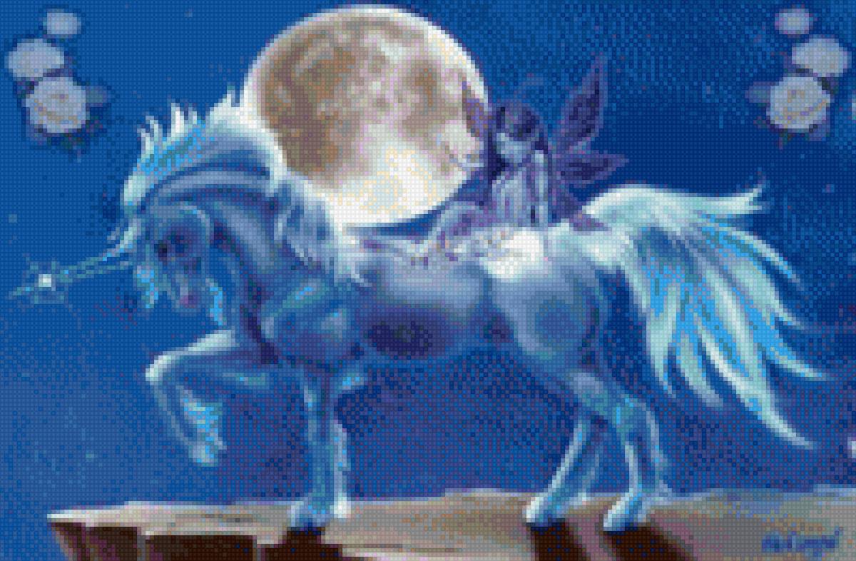 Фея - миф, лошади - предпросмотр