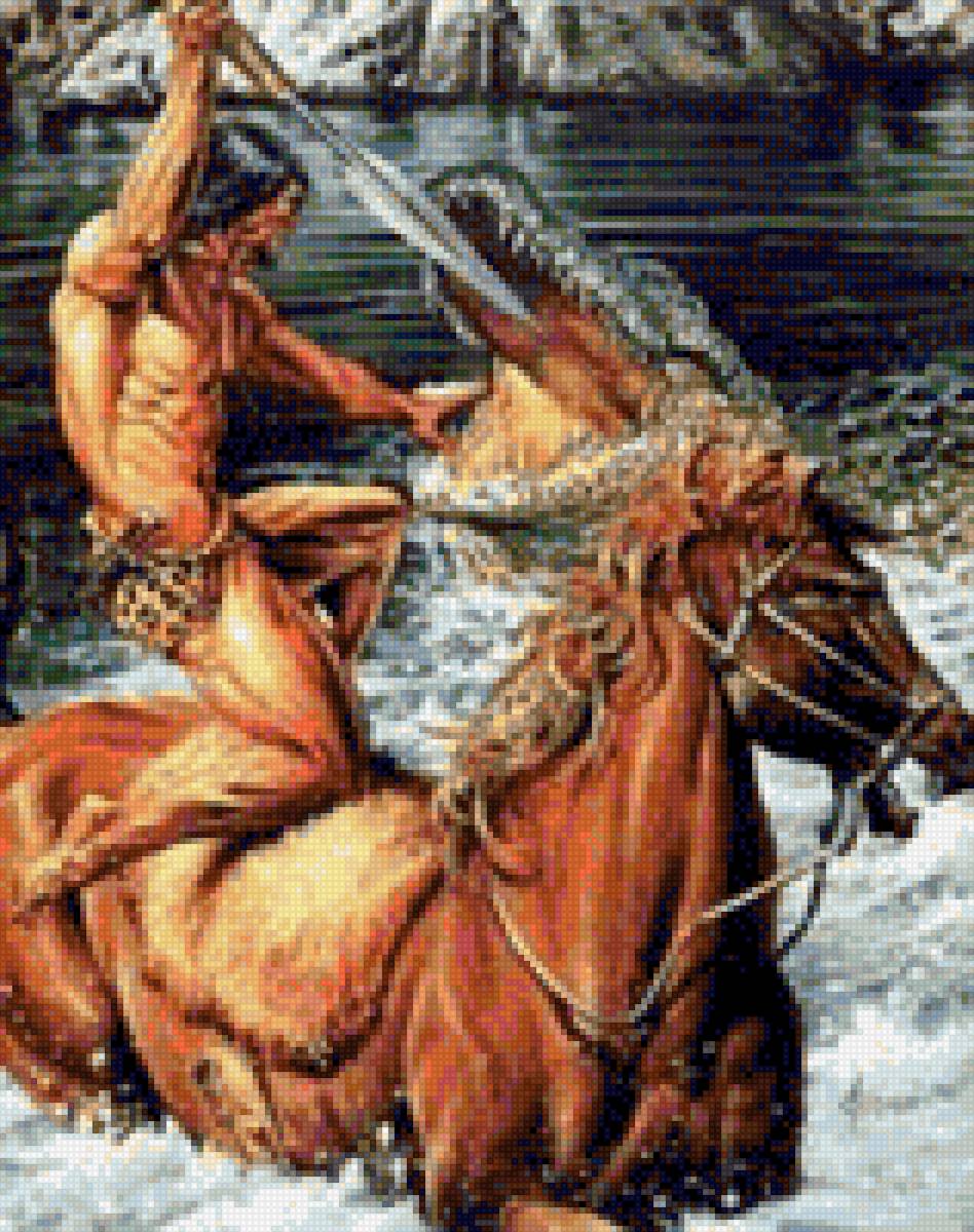 Битва - миф, лошади - предпросмотр