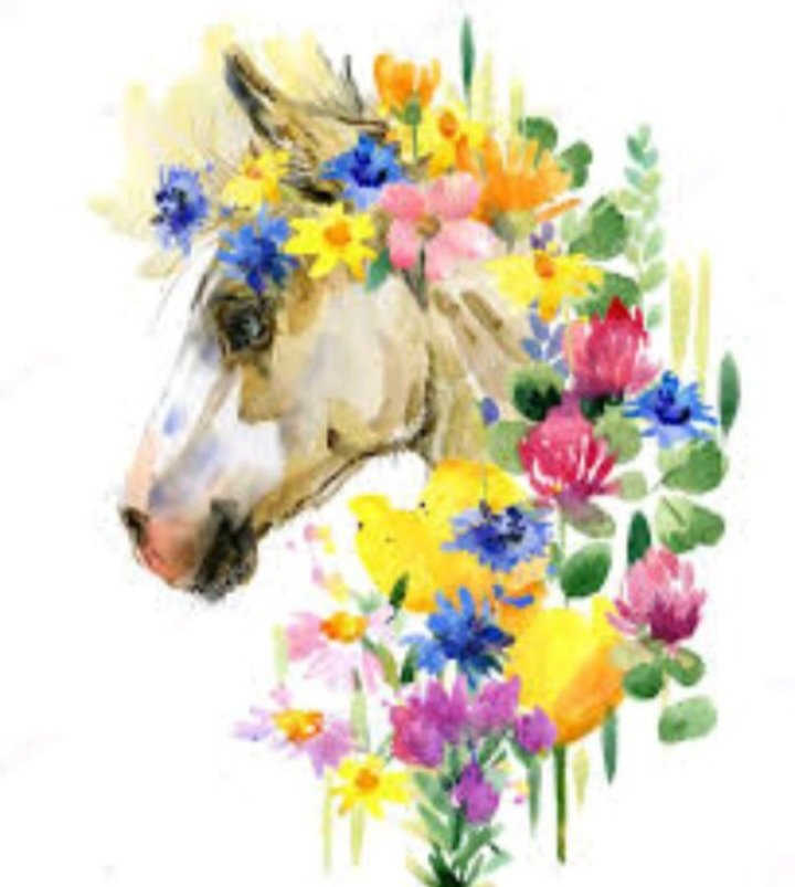 В цветах - миф, лошади - оригинал