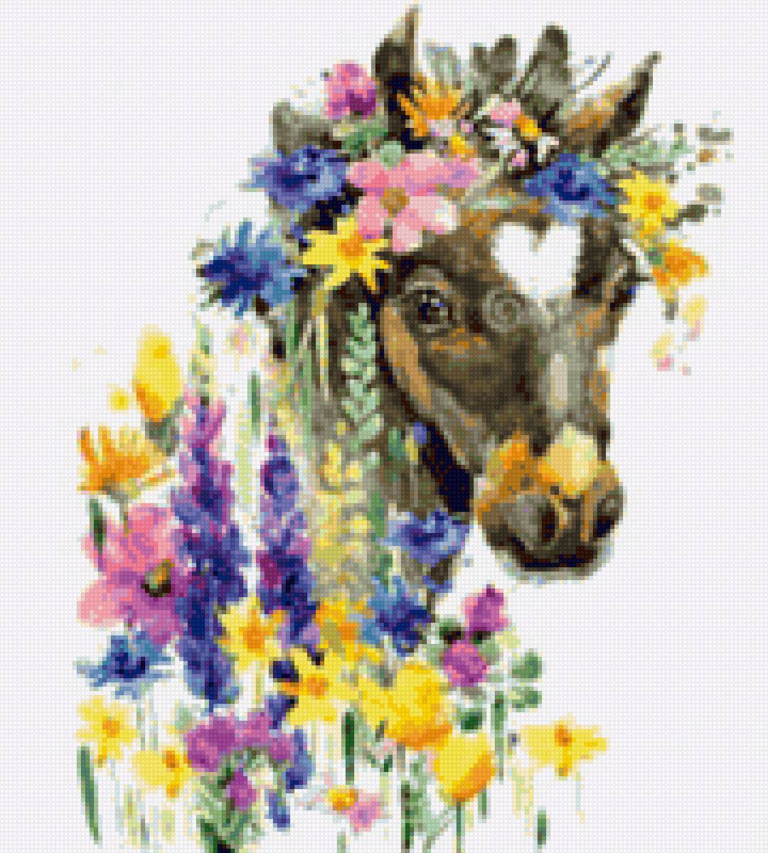 В цветах - лошади, миф - предпросмотр