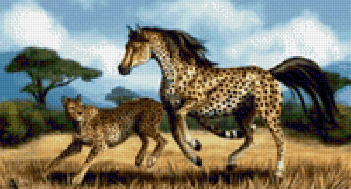 Прогулка - лошади, миф - предпросмотр