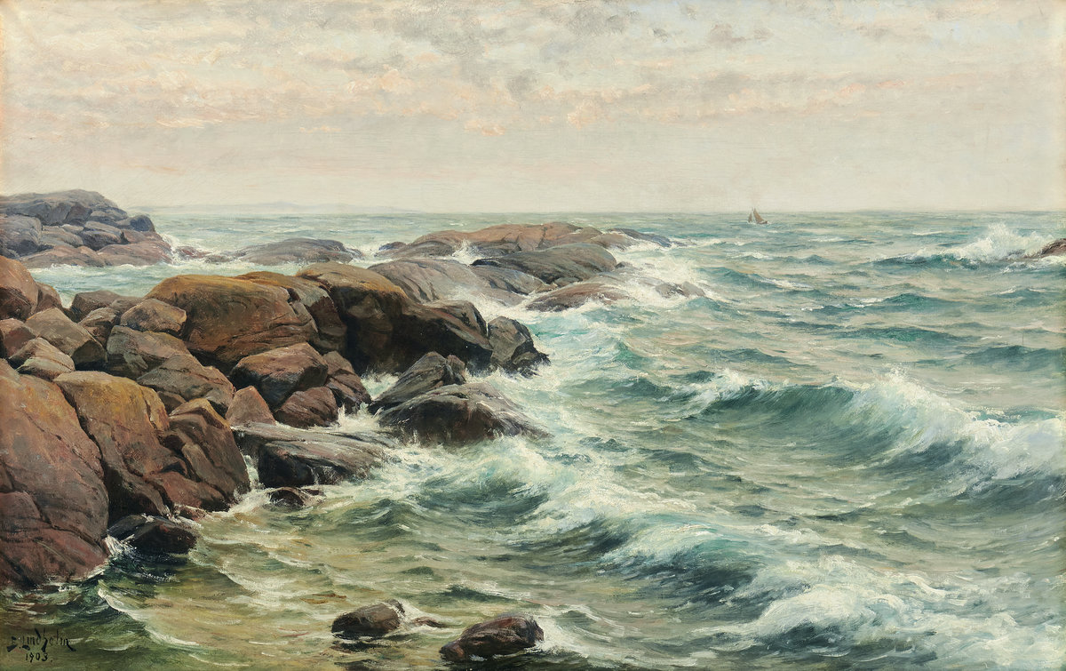 Залив - финский залив, море - оригинал