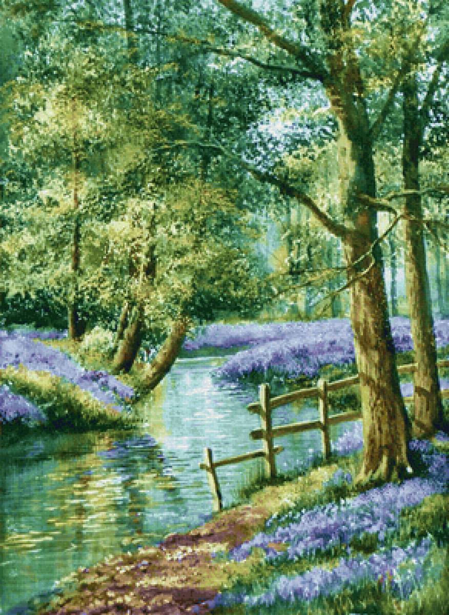 Paisagem  . - flores .rio .arvores .paisagens. - предпросмотр