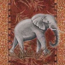 Оригинал схемы вышивки «Слон» (№2391656)