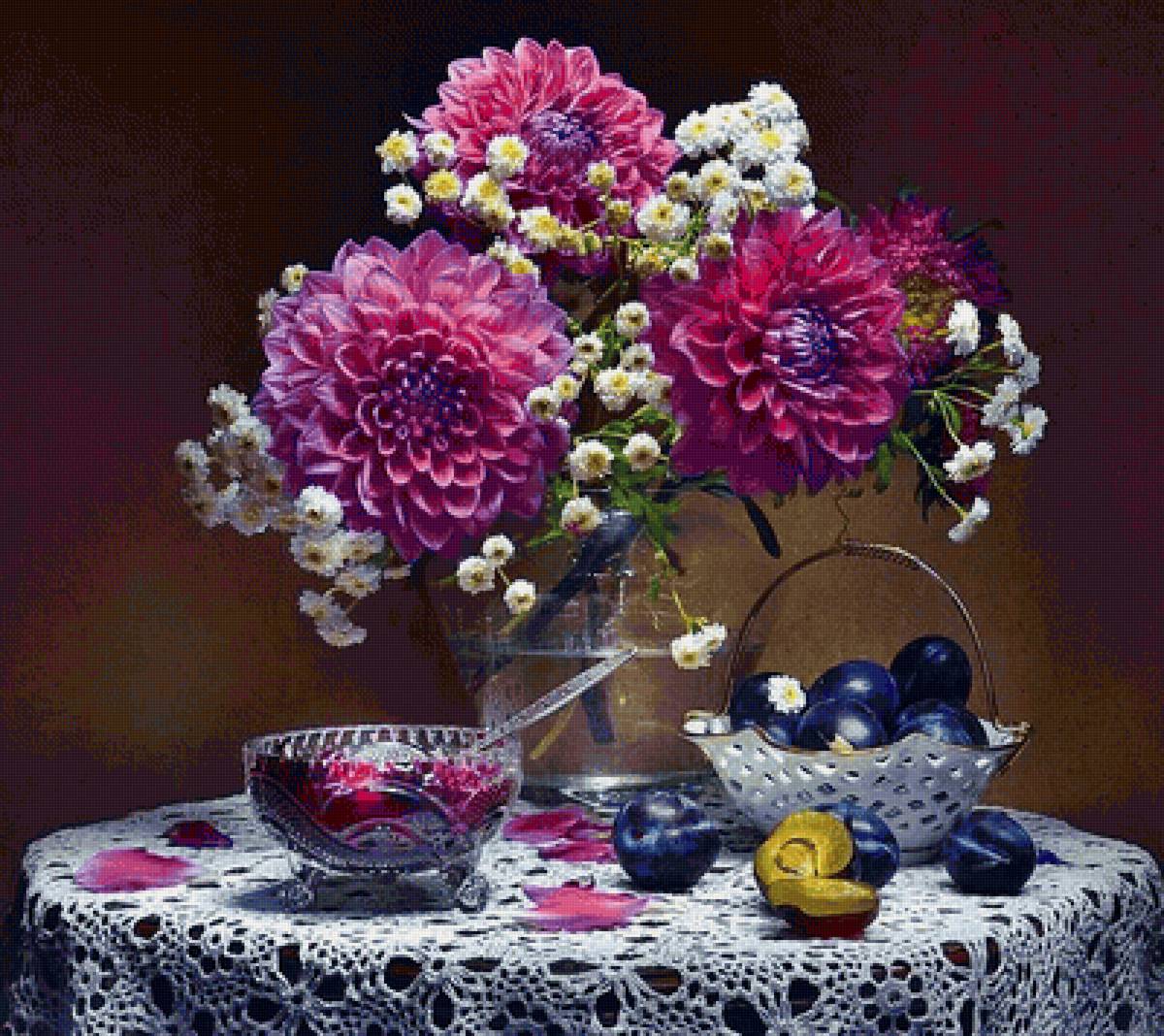 Boque de flores .e frutas . - flores. frutas . - предпросмотр